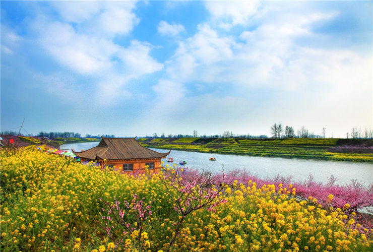 西华：桃花源第十七届桃花节于3月22日开幕