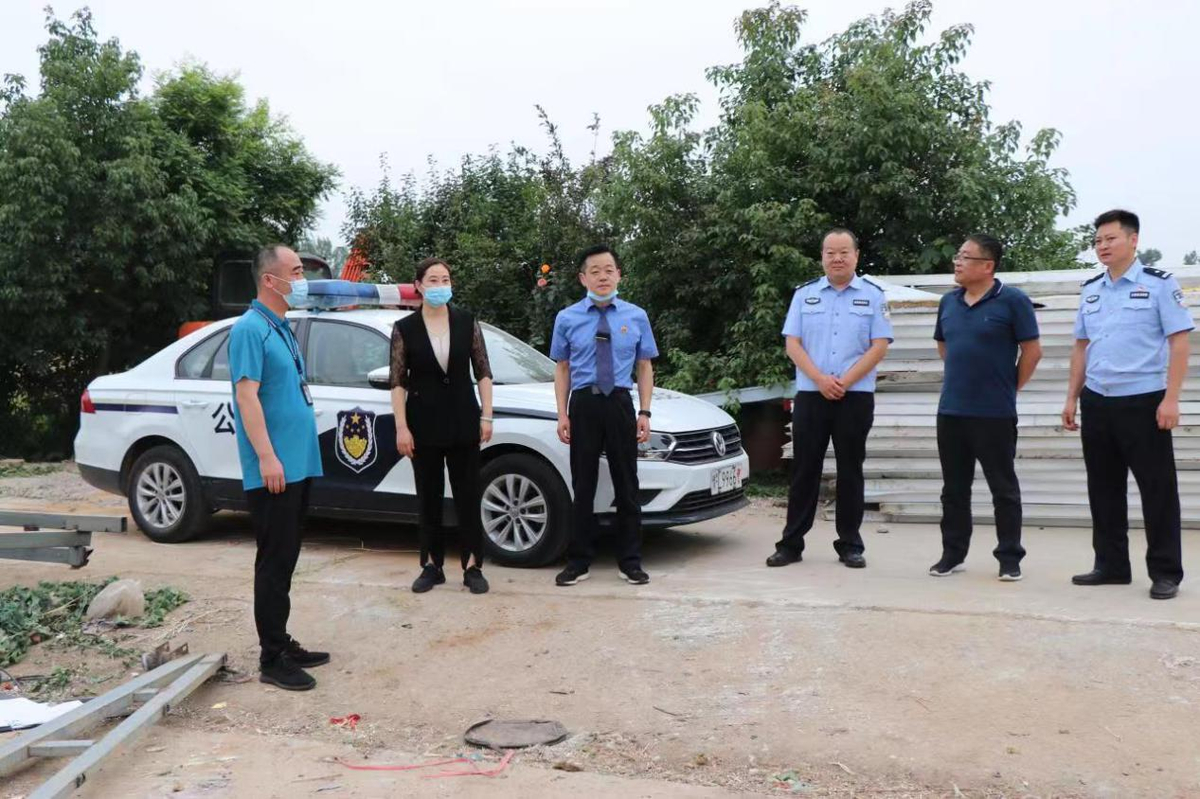 漯河市组织多部门联合执法 助力防汛保安专项行动开展