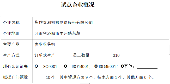 焦作泰利机械制造股份有限公司