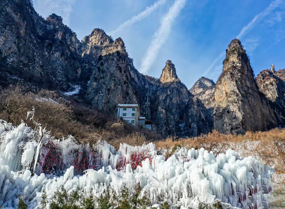 沁阳：冬景似春华 山间好风光