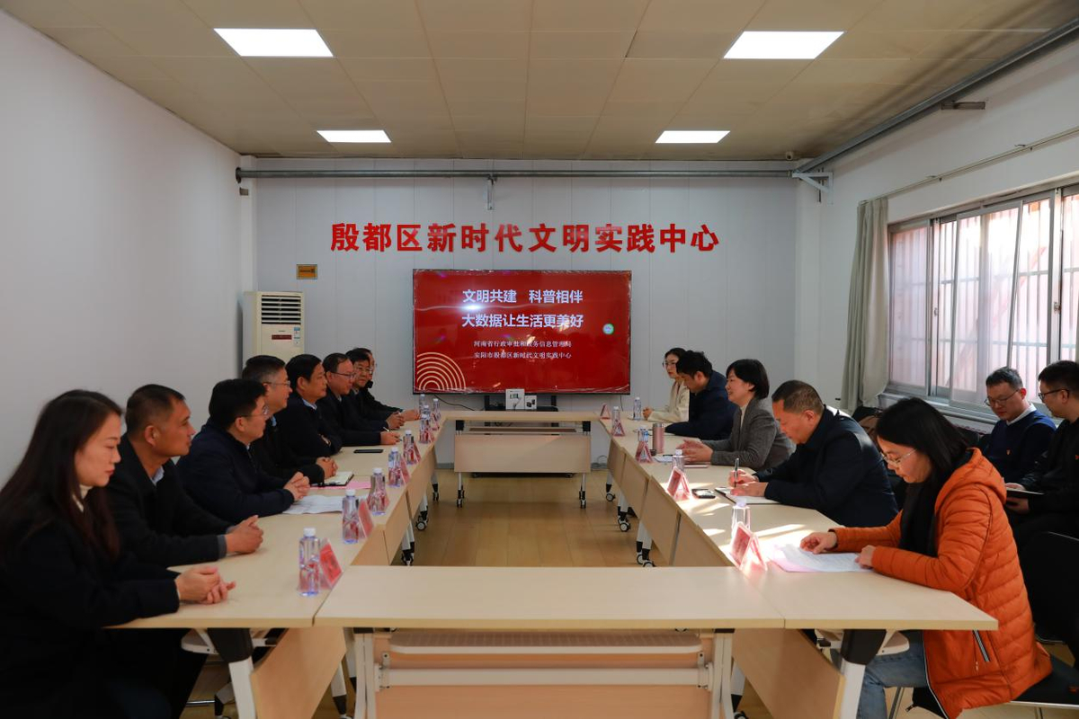 赵璐赴安阳市殷都区调研指导新时代文明实践中心建设