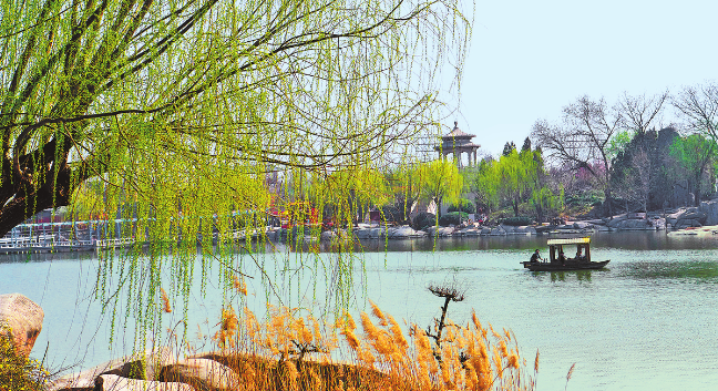 Attractive Spring Scenery in Kaifeng