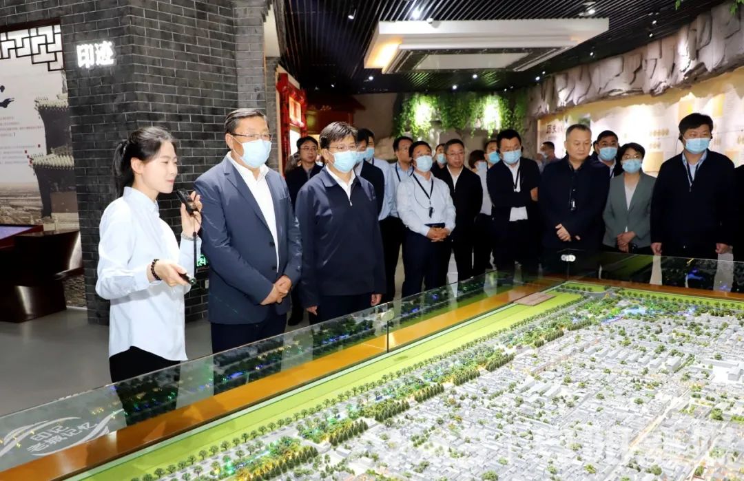 鹤壁市党政考察团到我市考察