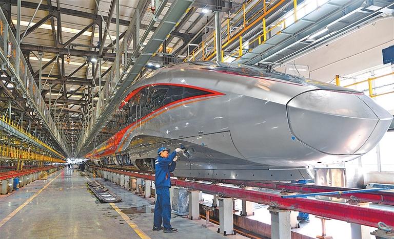 High-speed train maintenance ensures winter safety