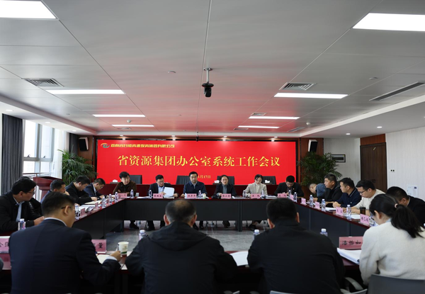 省资源集团召开办公室系统工作会议