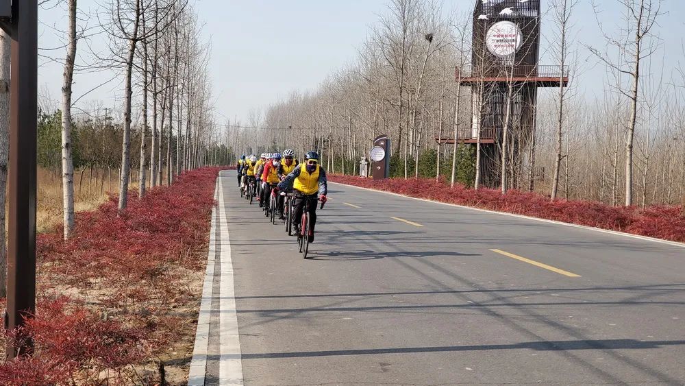“沿黄九座城·骑行迎新春”活动在濮阳市台前县顺利收车