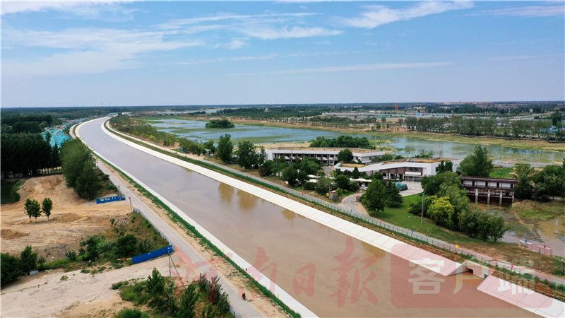 河南日报：四水同治 润泽中原 河南十大水利工程建设全面提速