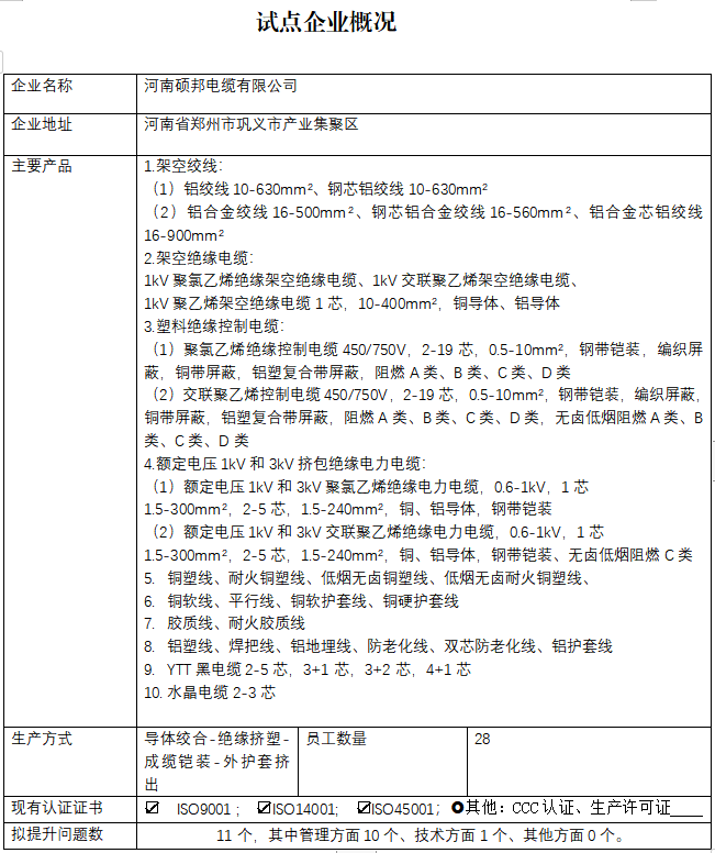 河南硕邦电缆有限公司