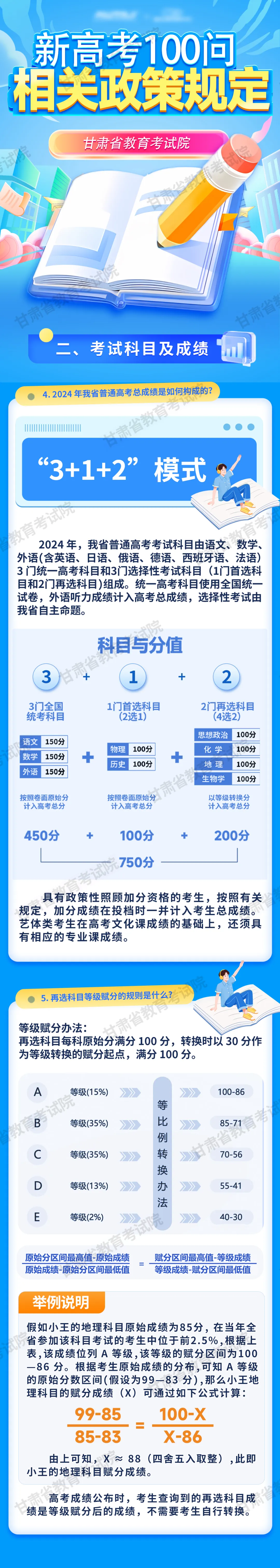 新高考100问 ｜相关政策规定（二）