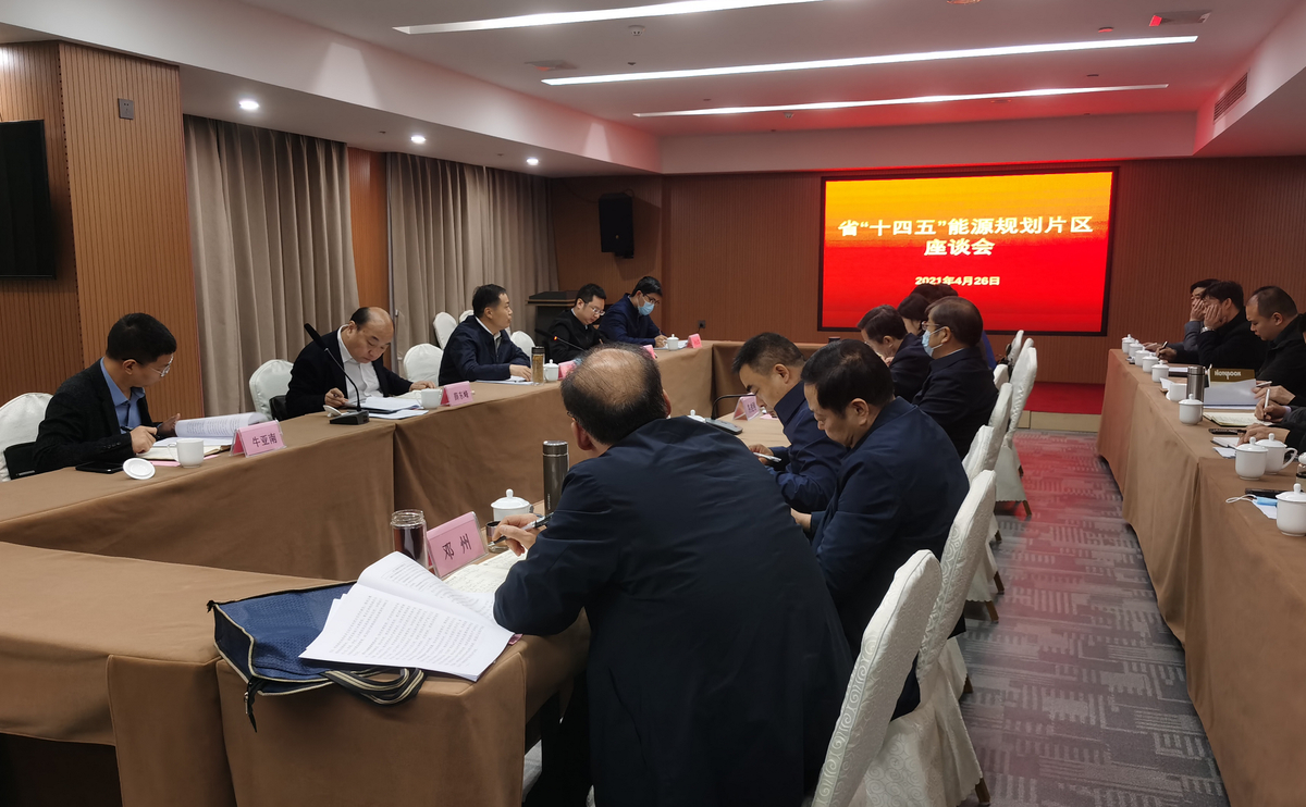 省发展改革委在平顶山市召开我省“十四五”能源规划片区座谈会 省发展改革委在平顶山市召开我省“十四五”能源规划片区座谈会