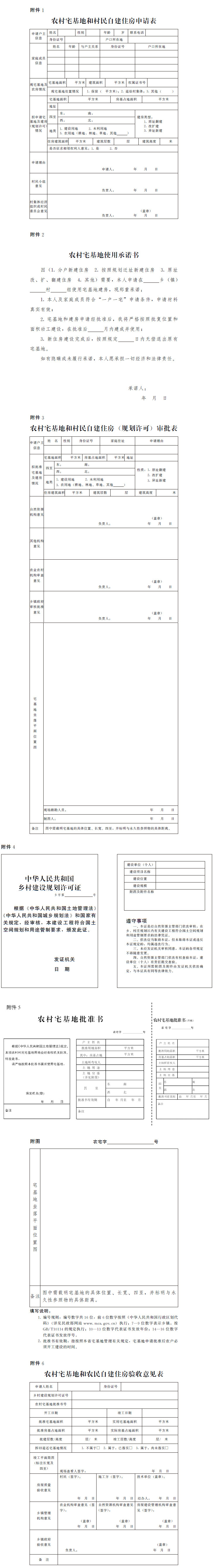 河南省人民政府关于印发河南省农村宅基地和村民自建住房管理办法（试行）的通知