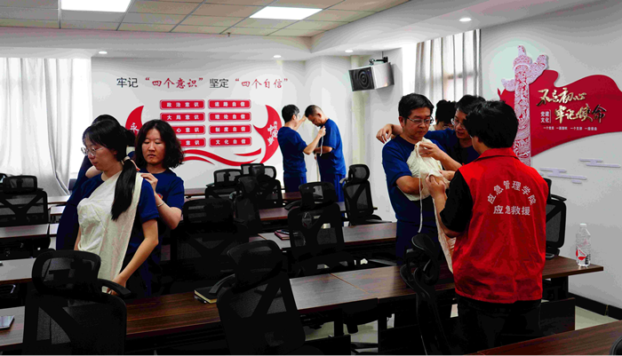 排水中心开展应急处置能力和综合素养培训
