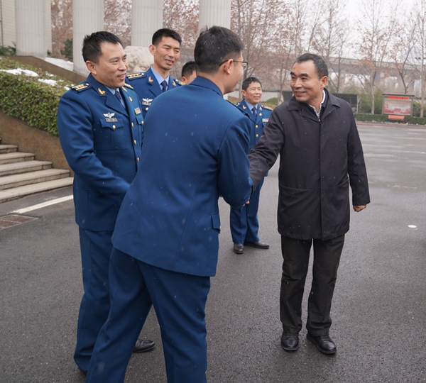 赵耕副厅长带队开展军民共建走访慰问活动
