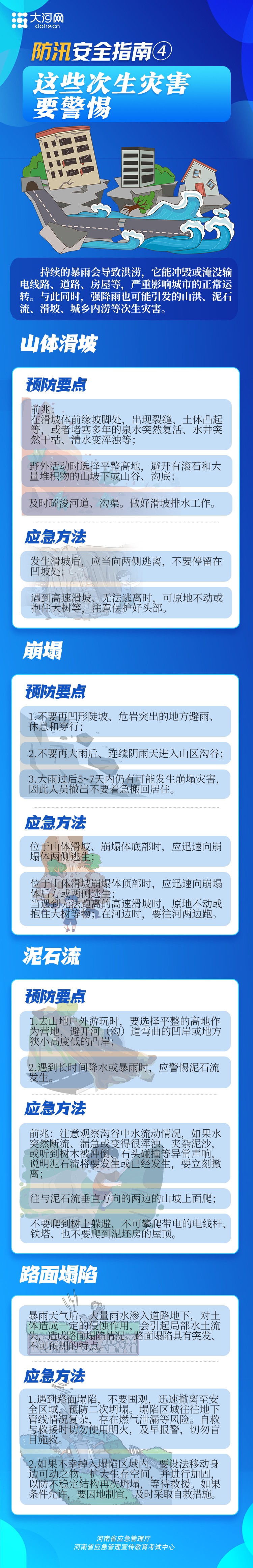 防汛安全指南④丨进入汛期，这些次生灾害要警惕