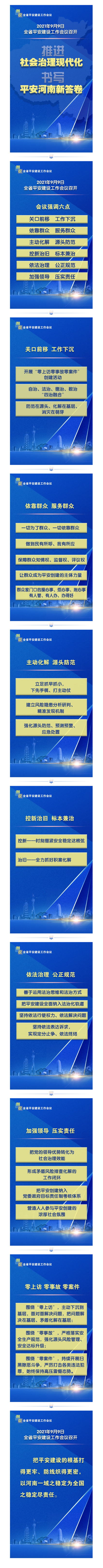 干货满满！图说全省平安建设工作会议