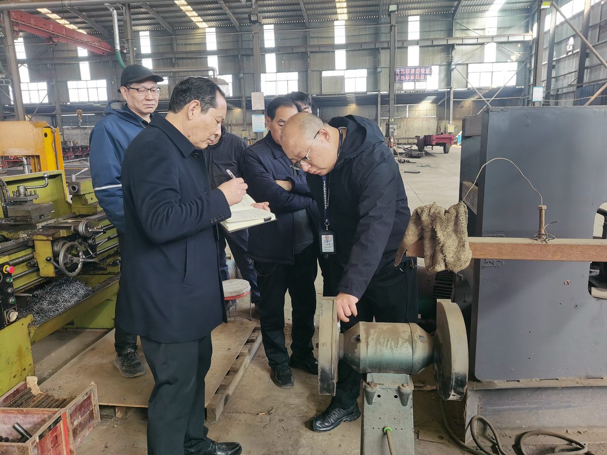 武陟县开展专项督导检查 不断提升企业安全管理水平