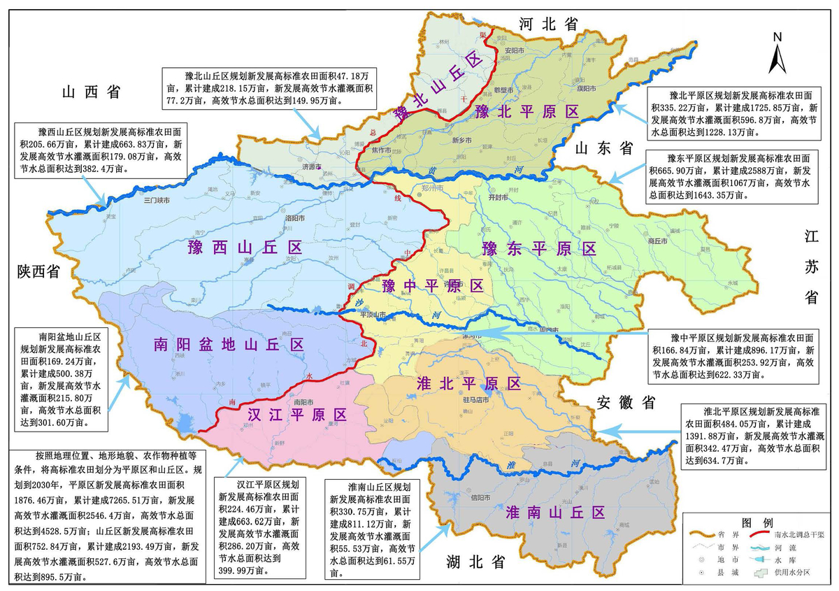 河南省人民政府辦公廳關于印發河南省高標準農田建設規劃（2021—2030年）的通知