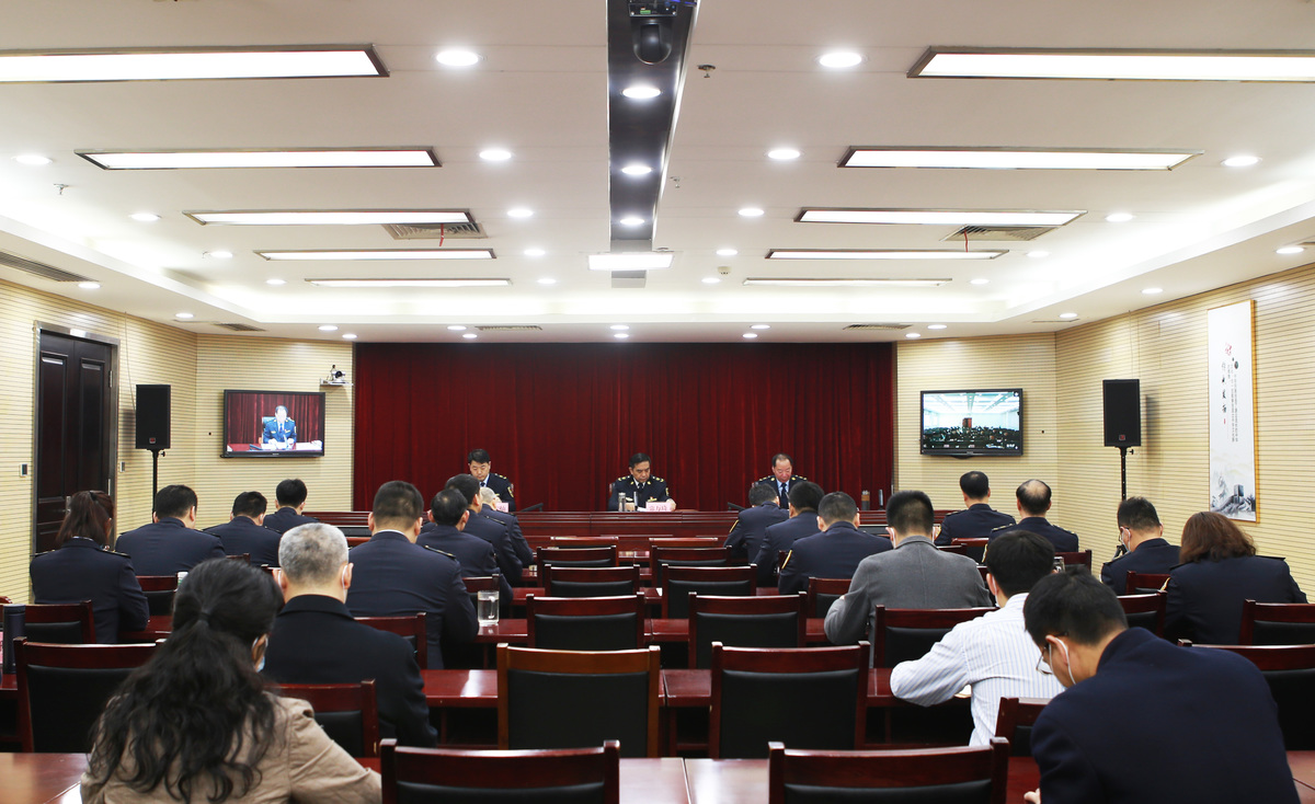 全省劳动保障监察工作电视电话会议召开 全省劳动保障监察工作电视电话会议召开