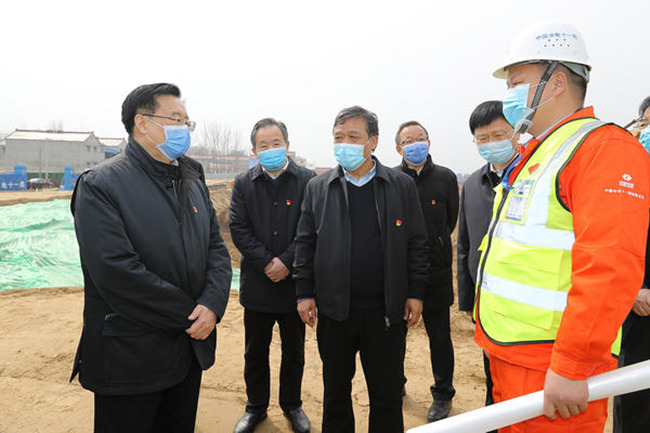 快讯！王国生检查引江济淮工程复工建设情况