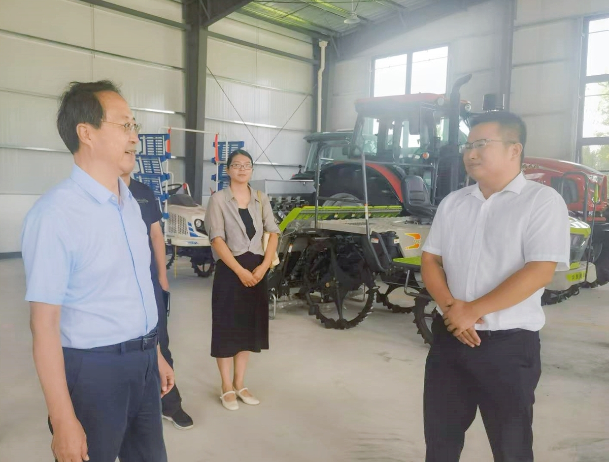 谢长伟到信阳市调研高标准农田建设