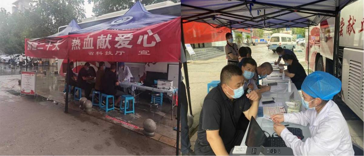 喜迎二十大 热血献爱心<br>省科技厅组织开展无偿献血活动