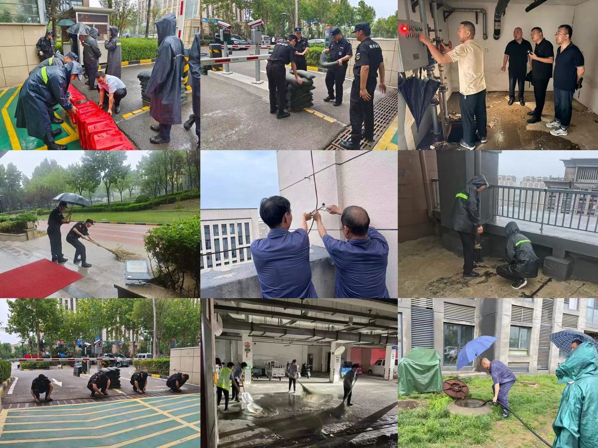 航发集团在行动丨雨水如注 守护无畏