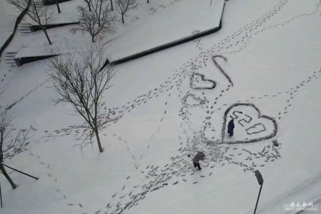 大地披银装，沉浸式体验郑州雪景