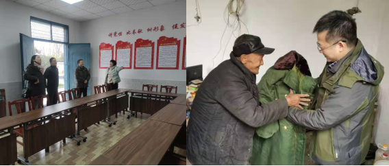 信息科技处党支部走访慰问结对帮扶贫困户 信息科技处党支部走访慰问结对帮扶贫困户