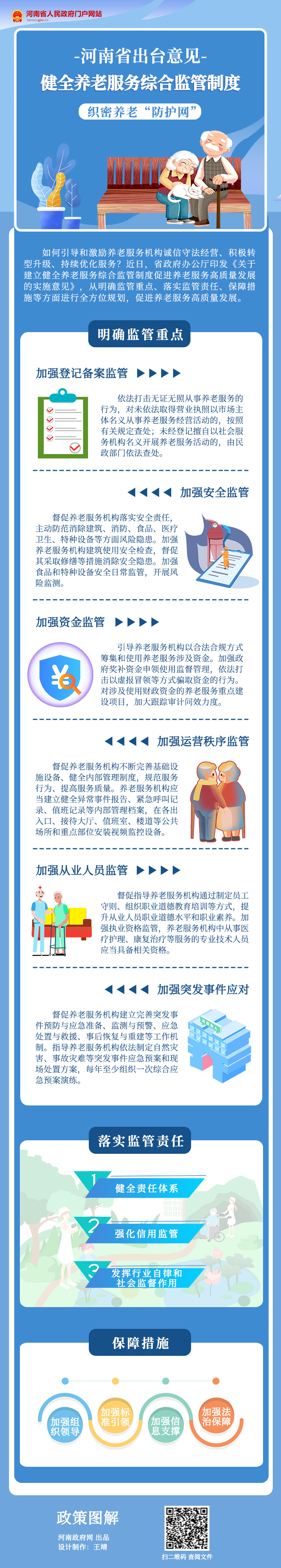 图解丨河南省出台意见 健全养老服务综合监管制度