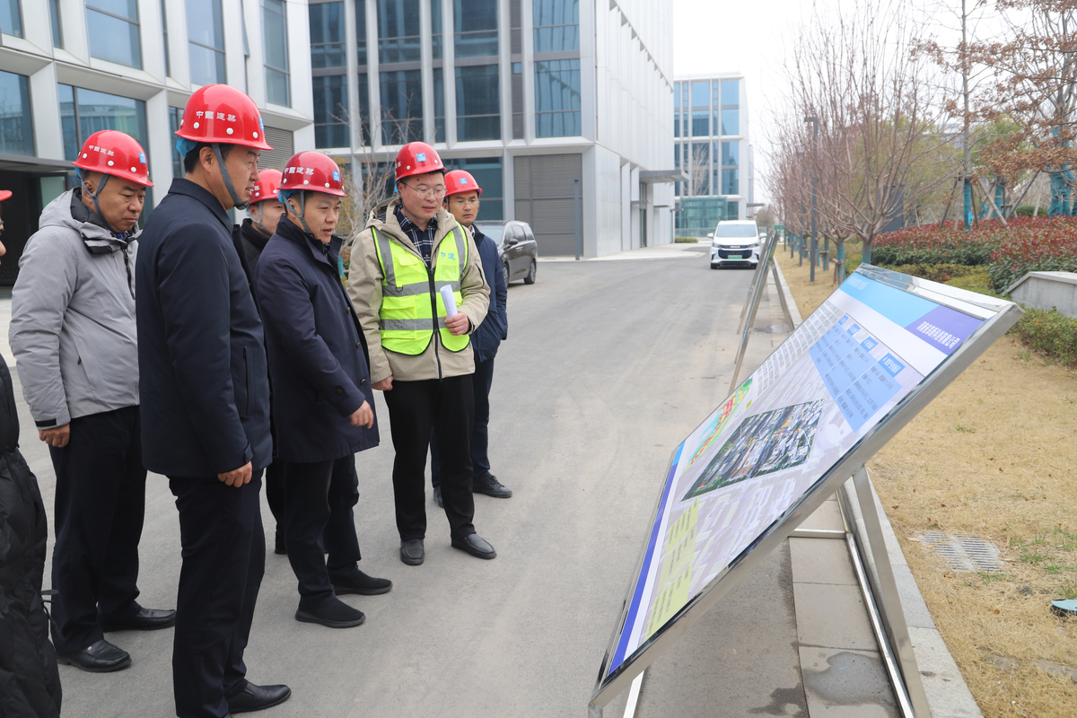 高义厅长赴中建七局调研建筑业高质量转型发展工作