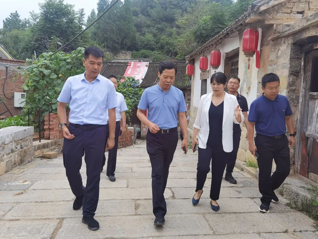 李延庆副厅长调研鹤山区乡村旅游工作