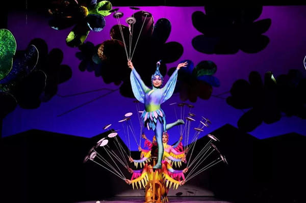 大型儿童杂技剧《槐树爷爷》 惊艳亮相万岁山