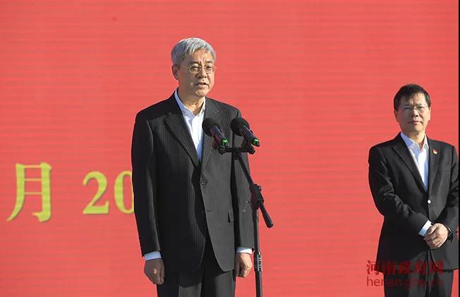 开工！2021年全省重点项目集中开工 尹弘下达开工令