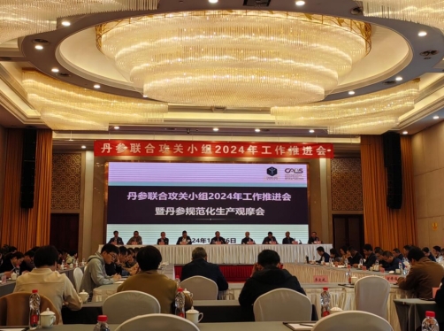 【三门峡市】国家丹参联合攻关工作推进会暨规范化生产观摩会在我市举办