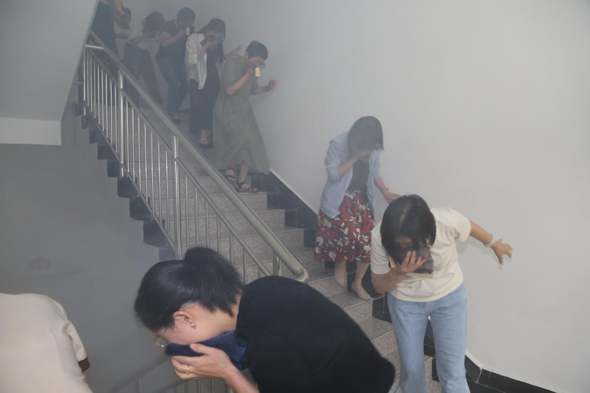 人人讲安全  个个会应急 ——省疫控中心开展消防、防汛安全生产培训