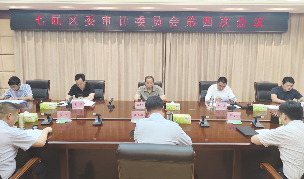 南阳市卧龙区召开七届区委审计委员会第四次会议