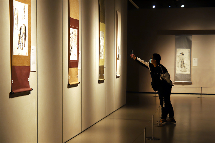 “翰墨豪情——院藏当代中国画名家作品展”在河南博物院开展