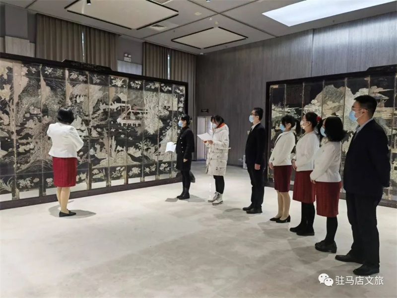 驻马店市博物馆开展2022年讲解员年终考核