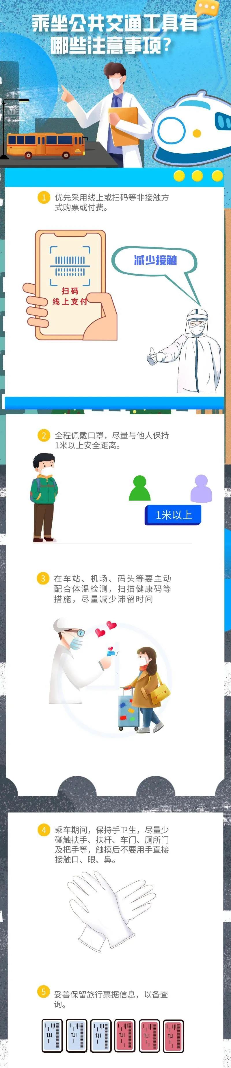 疫情期间，乘坐公共交通工具有哪些注意事项？