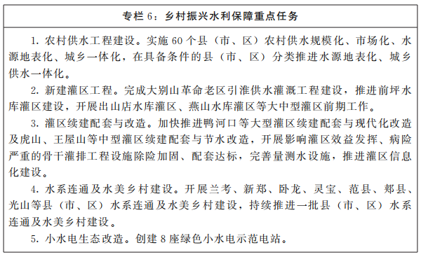 河南省人民政府关于印发河南省“十四五”水安全保障和水生态环境保护规划的通知