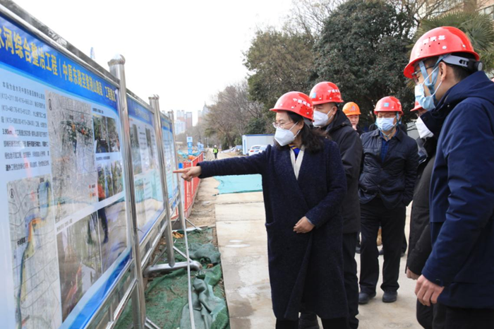 厅党组书记、厅长王艺调研督导郑州市金水河综合整治工作