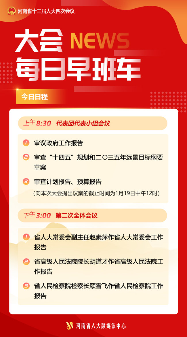 1月18日大會(huì)日程