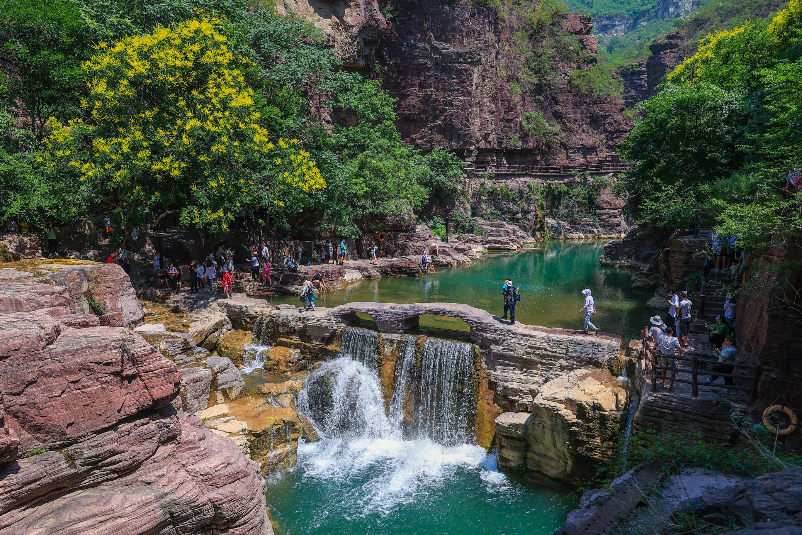 河南云台山大峡谷图片图片