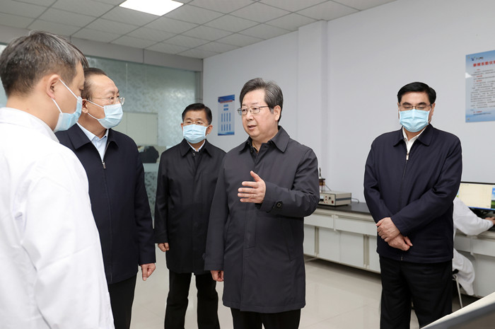 楼阳生到三门峡市部分县市区调研
