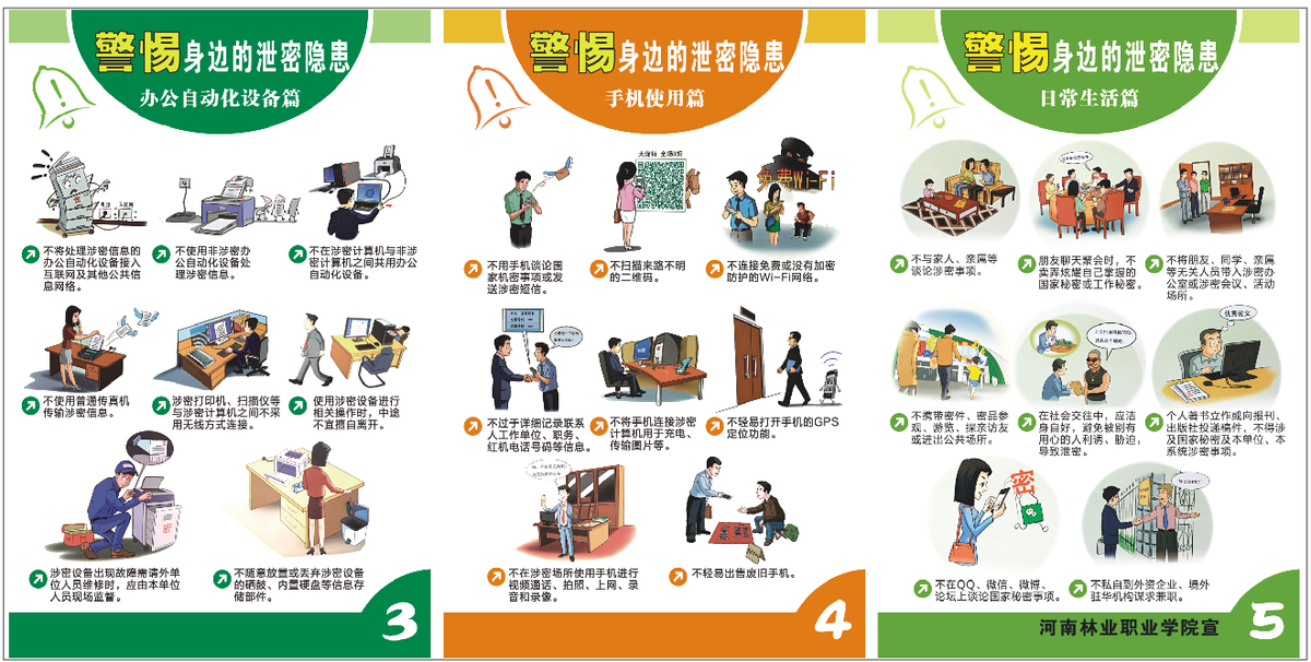 河南林业职业学院开展保密宣传教育活动