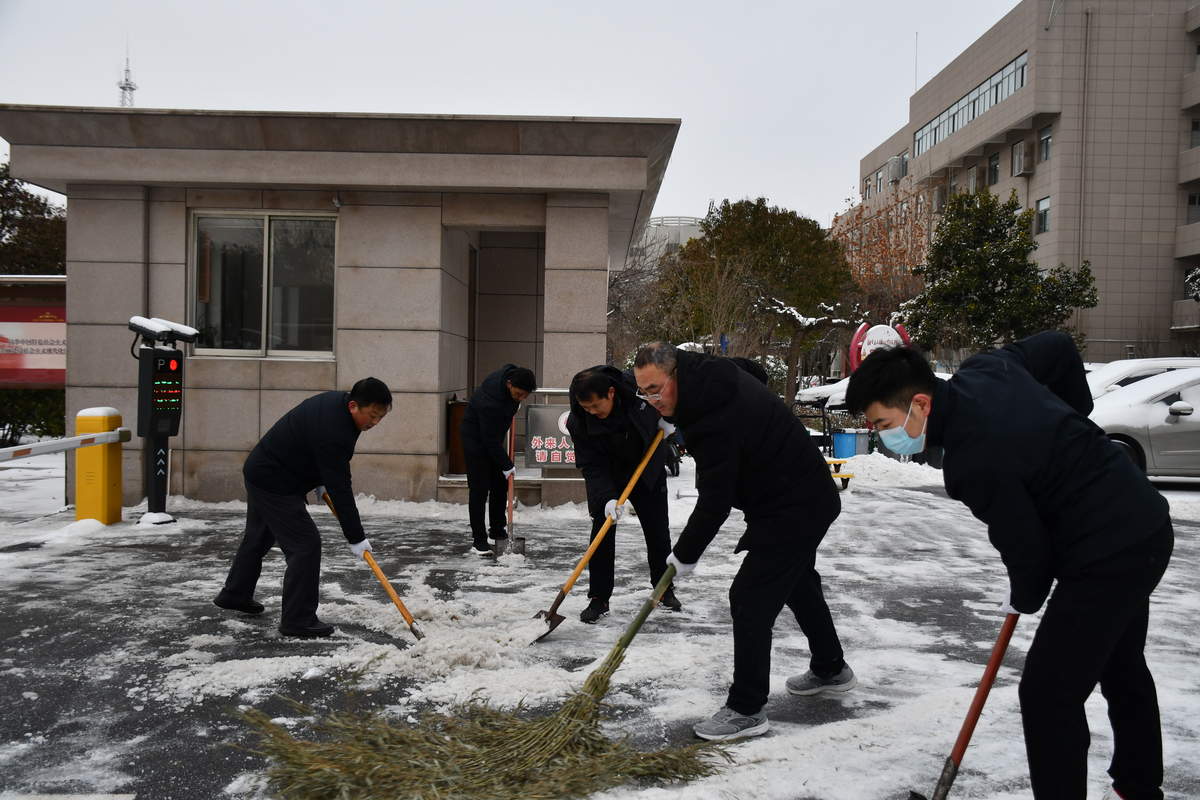 开封市审计机关：冰天雪地寒风冷 志愿服务暖人心