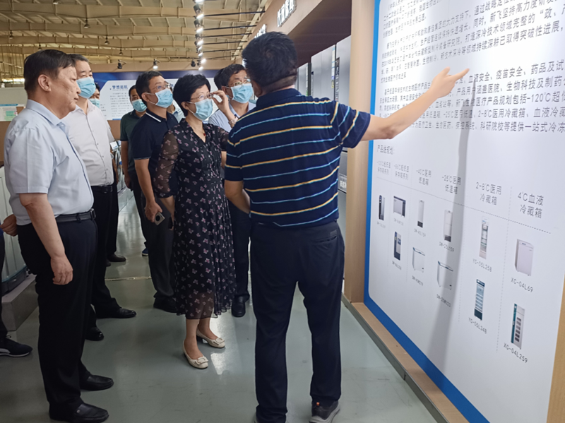 省药监局局长章锦丽带队赴新乡市、长垣市调研指导药品专项整治工作