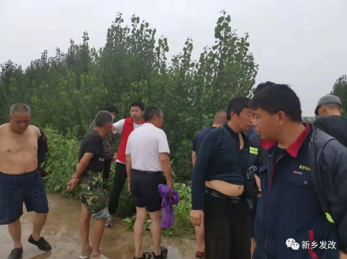 直击！新乡发改人奔赴抗洪救灾第一线
