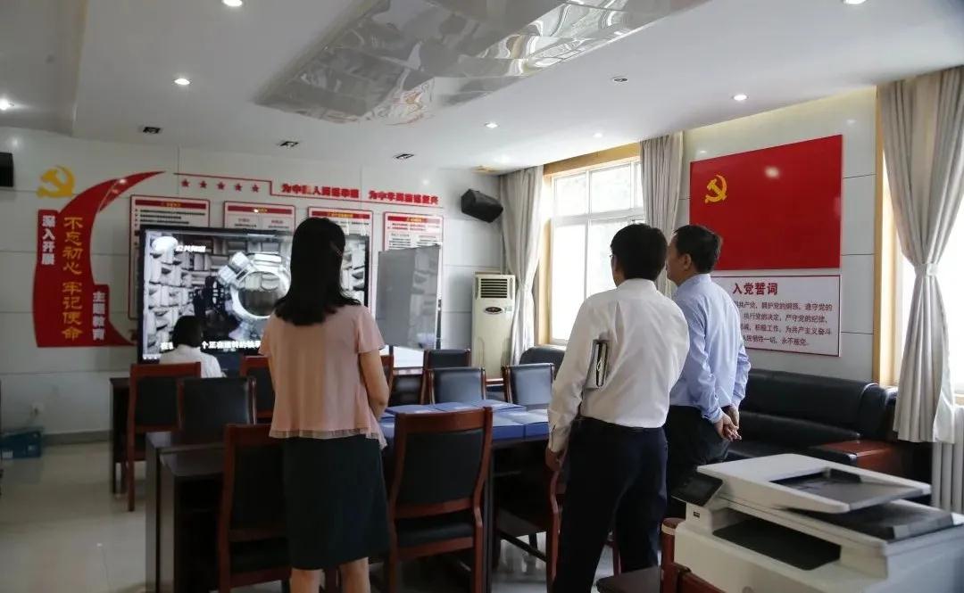 省委直属机关工委巡回指导组到省政府国资委指导党史学习教育工作