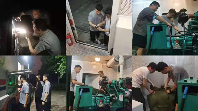 践行人民防空为人民使命任务——省人防办党组在一线指挥抗灾应急支援